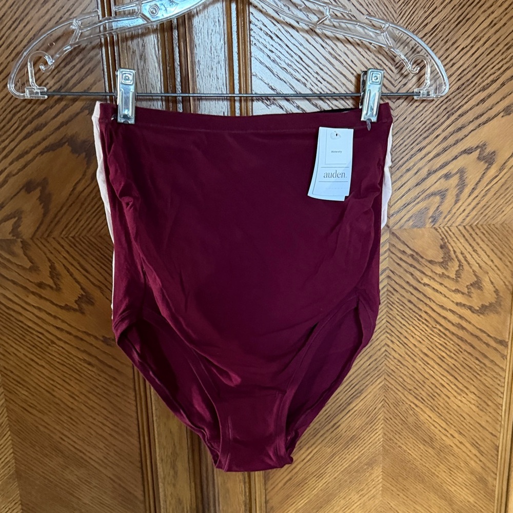 Auden maternity three pack of panties size small